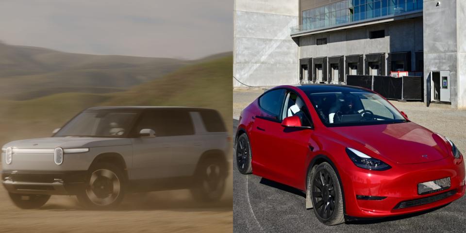 The Rivian R2 and Tesla Model Y