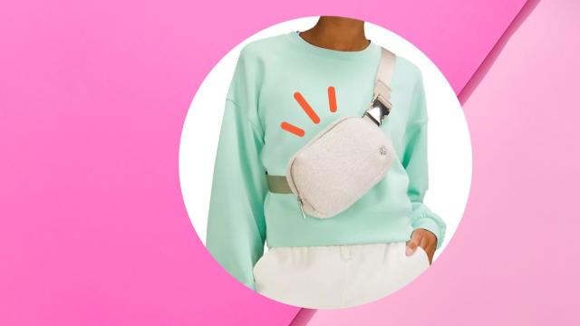 Shop Alert: Lululemon's Famous Fleece Bag Is Finally Back In Stock