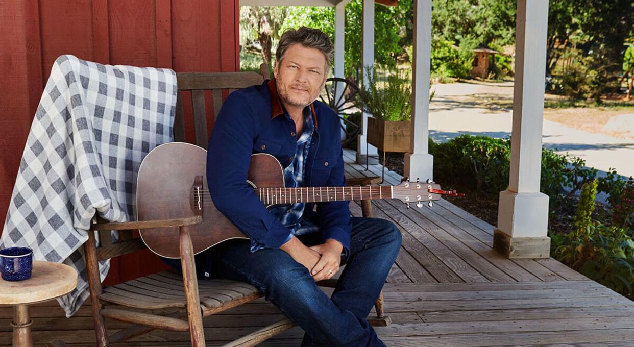 Blake Shelton and Lands' End clothing line