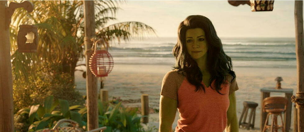 Tatiana Maslany incarne Jennifer « Jen » Walters, alias She-Hulk.  - Credit:Marvel Studios / Marvel Studios