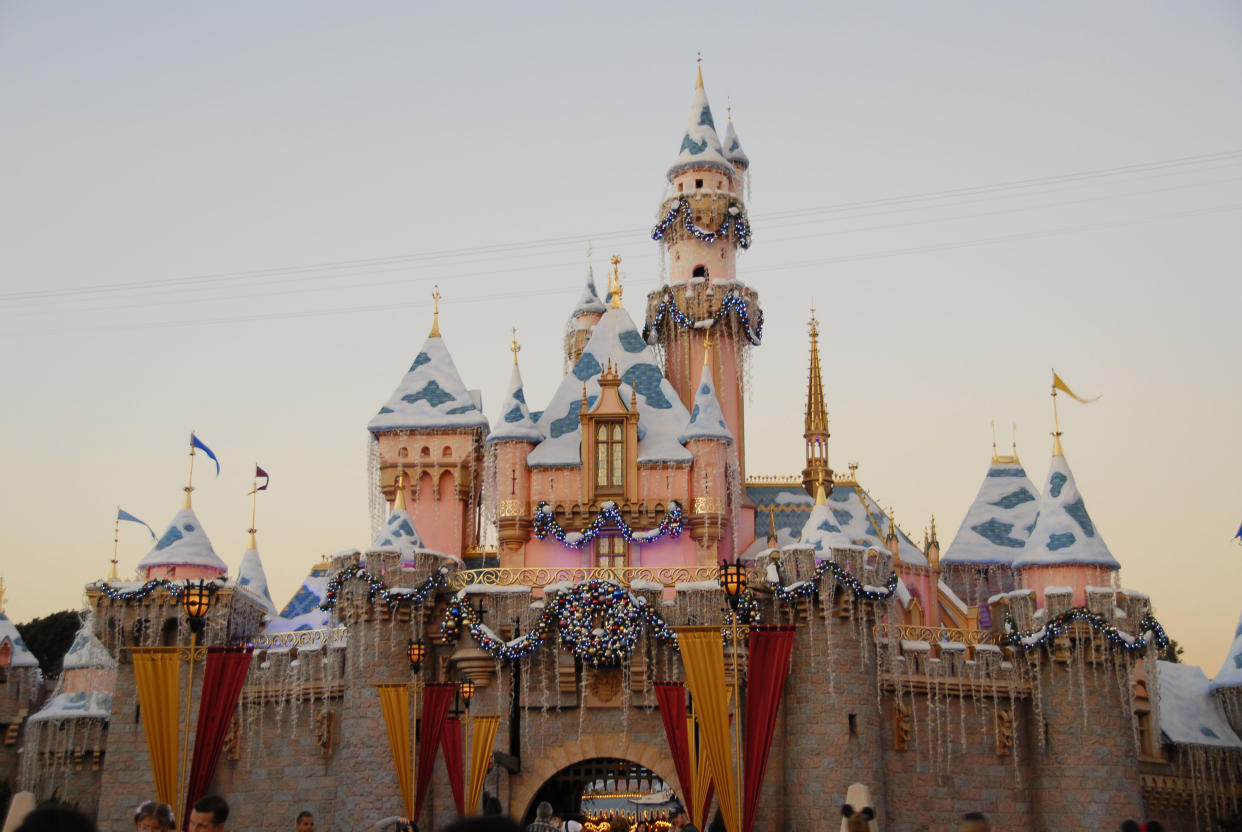 A power outage shut down rides at Disneyland, and the photos are INSANE