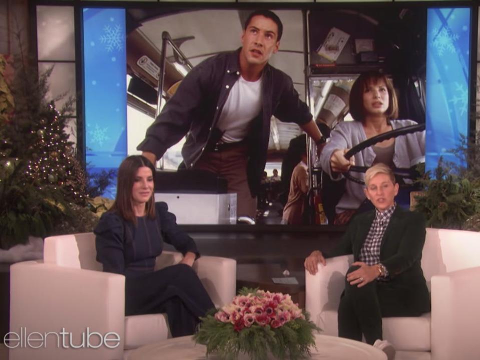 Sandra Bullock on The Ellen DeGeneres Show