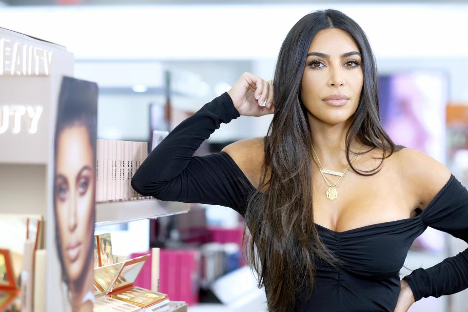 Kim Kardashian is reportedly 'stressed' about the campaign (Getty Images)