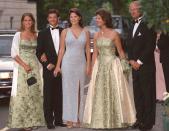 <p>The entire Swedish royal family turned out for Princess Alexia Of Greece's royal wedding in London. </p>