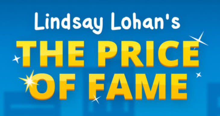 Lindsay Lohan Launches Animated Mobile Role Playing Game image Lindsay Lohan Price of Fame