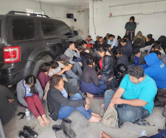 U.S. Border Patrol agents found 171 migrants  between Feb. 26, 2023, to March 2, 2023, hidden in four stash houses throughout El Paso County.