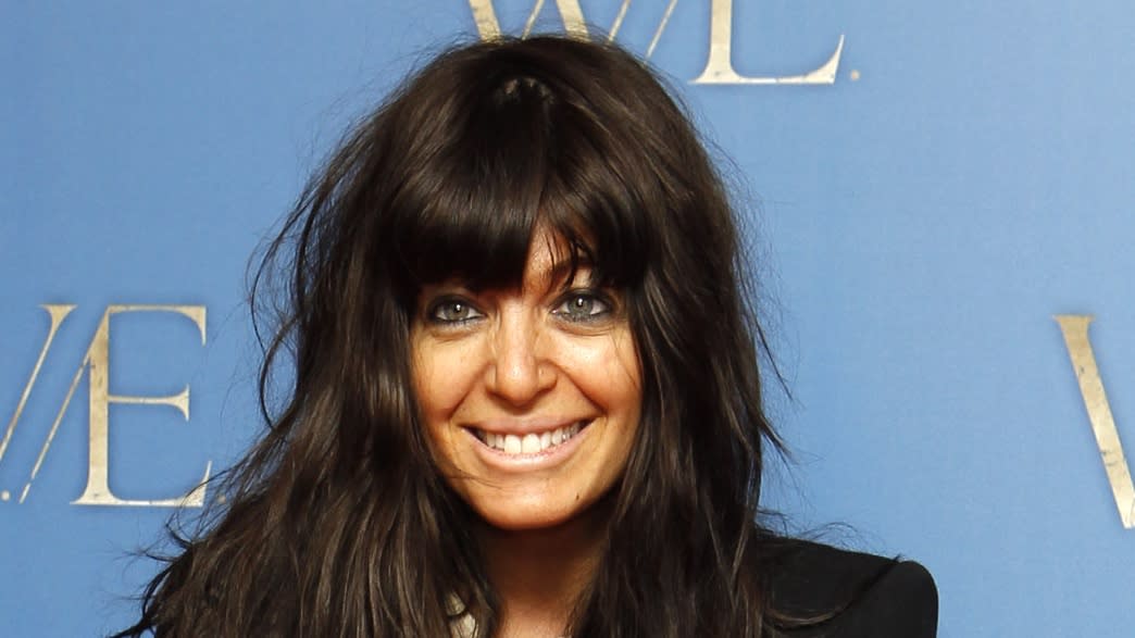 British television presenter Claudia Winkleman arrives to the UK premiere of W.E. at a central London cinema, Wednesday, Jan. 11, 2012. (AP Photo/Joel Ryan)