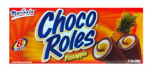 6) Marinela Choco Roles Swiss Rolls