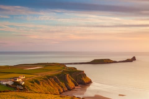 The coast at Rhossili Bay - Credit: Billy Stock