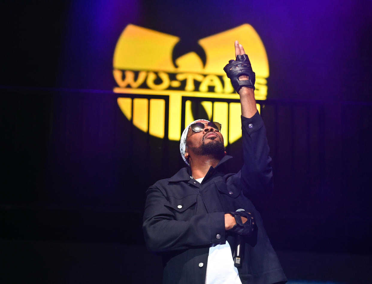 ATLANTA, GEORGIA - SEPTEMBER 22:  RZA of Wu-Tang Clan performs onstage during the 
