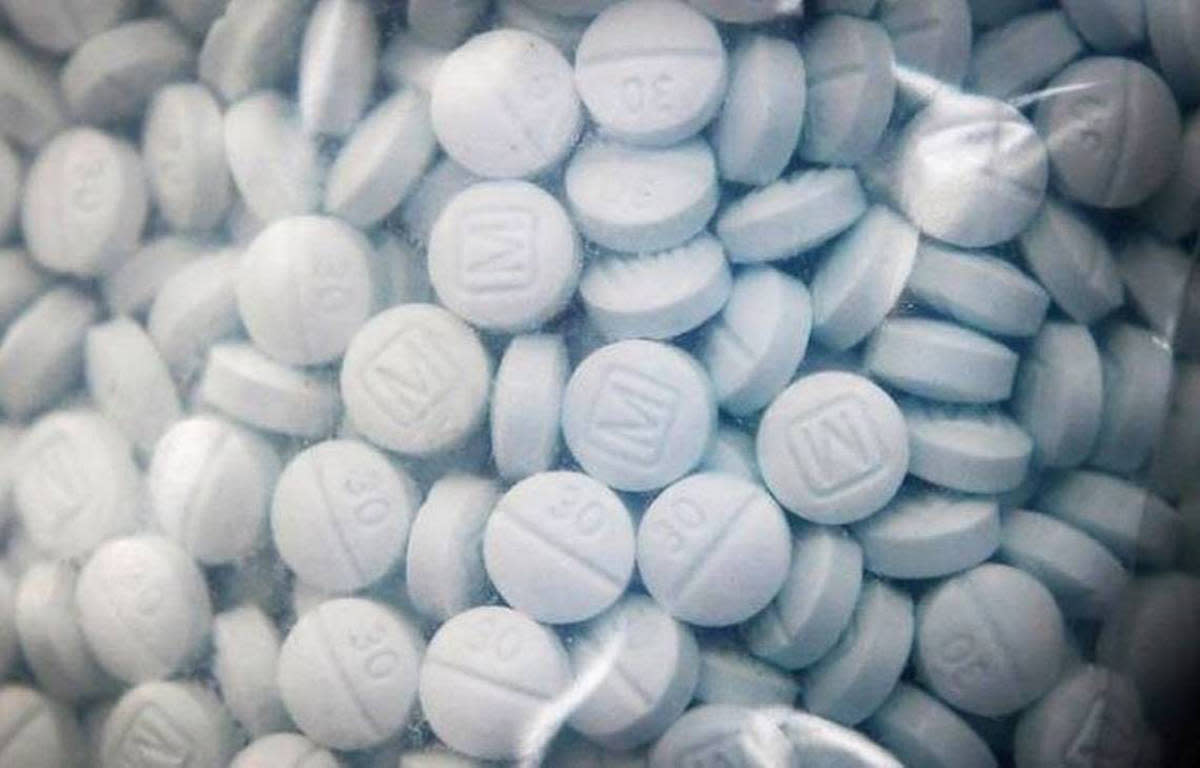 Des comprimés de Fentanyl déguisés en Oxycodone, saisis par les autorités américaines.