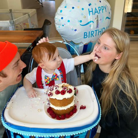 meghan trainor/ instagram Meghan Trainor, Daryl Sabara and their son Riley