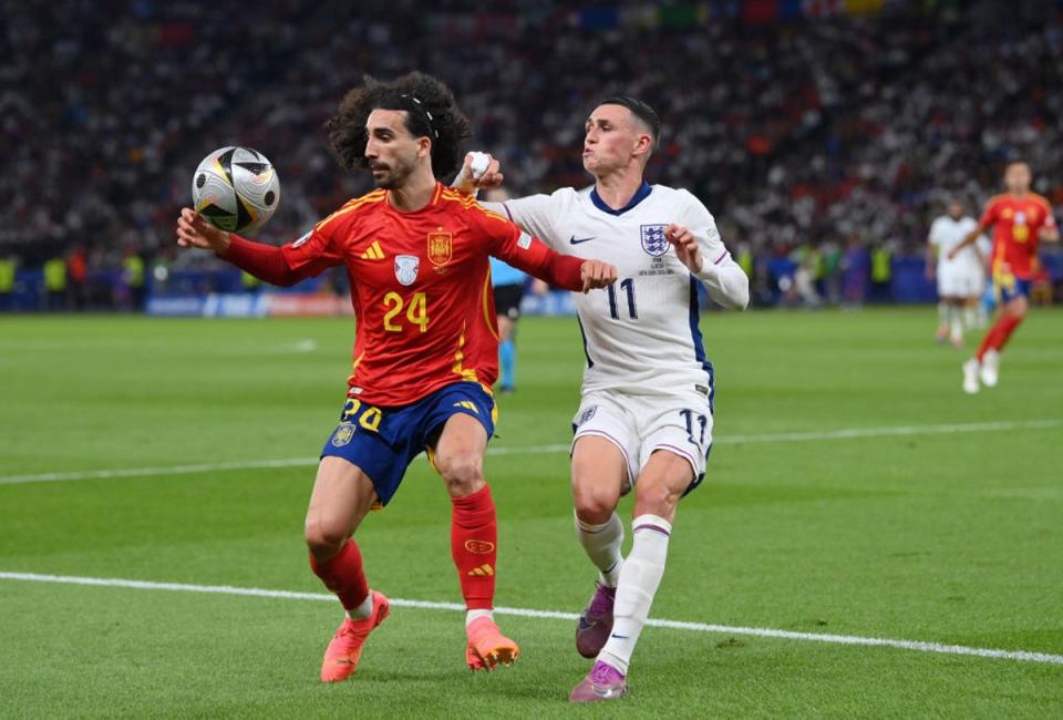 Cucurella delivered the assist for the winning goal (Getty Images)