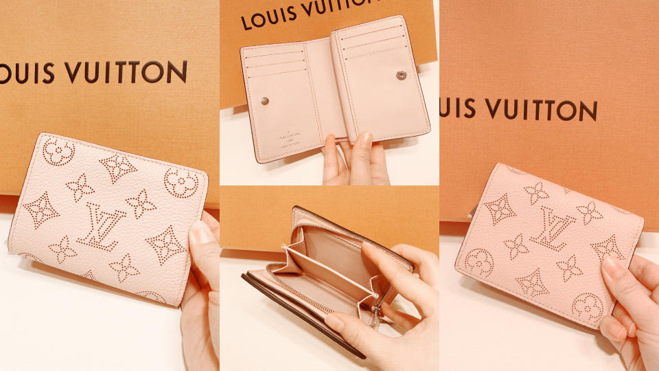 秋冬新色精品皮夾+卡夾推薦：Louis Vuitton：Cléa 錢包，NT$34,000！圖片來源：編輯拍攝