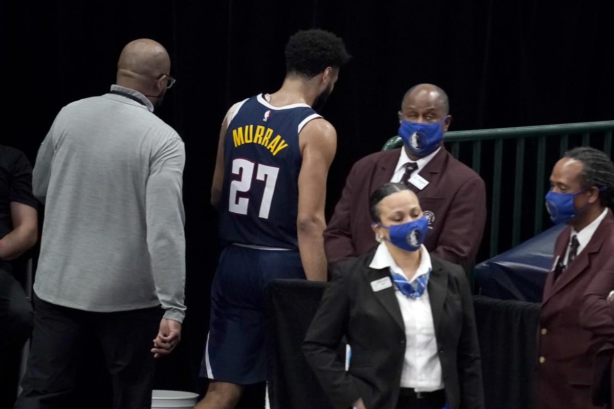 Nuggets guard Jamal Murray fined $25,000 for low blow to Mavs' Tim
