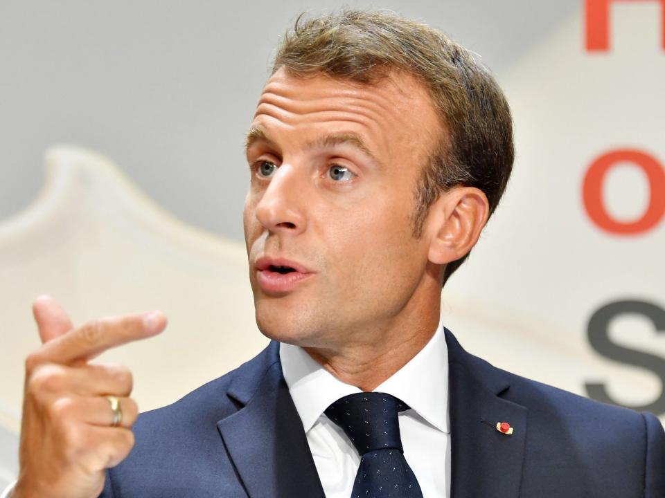 Macron's popularity fell further in September: AFP/Getty