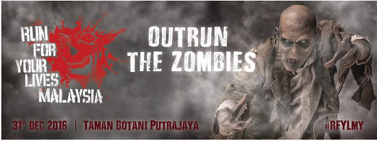 Run away from zombies at the exciting world's premier zombie-infested 5K obstacle course