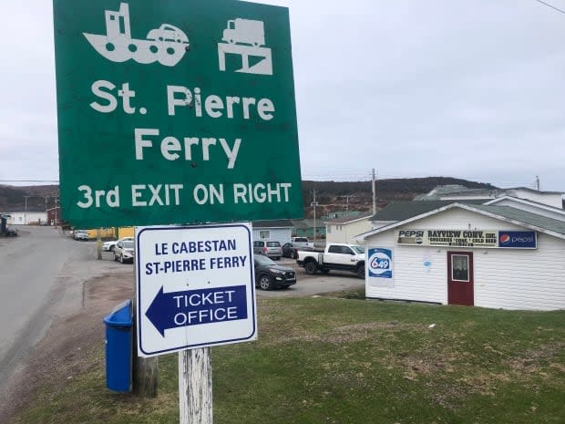 A wharf overhaul in Fortune now permits passenger vehicles to disembark in Newfoundland from the French territory of St-Pierre-Miquelon. (Jeremy Eaton/CBC - image credit)