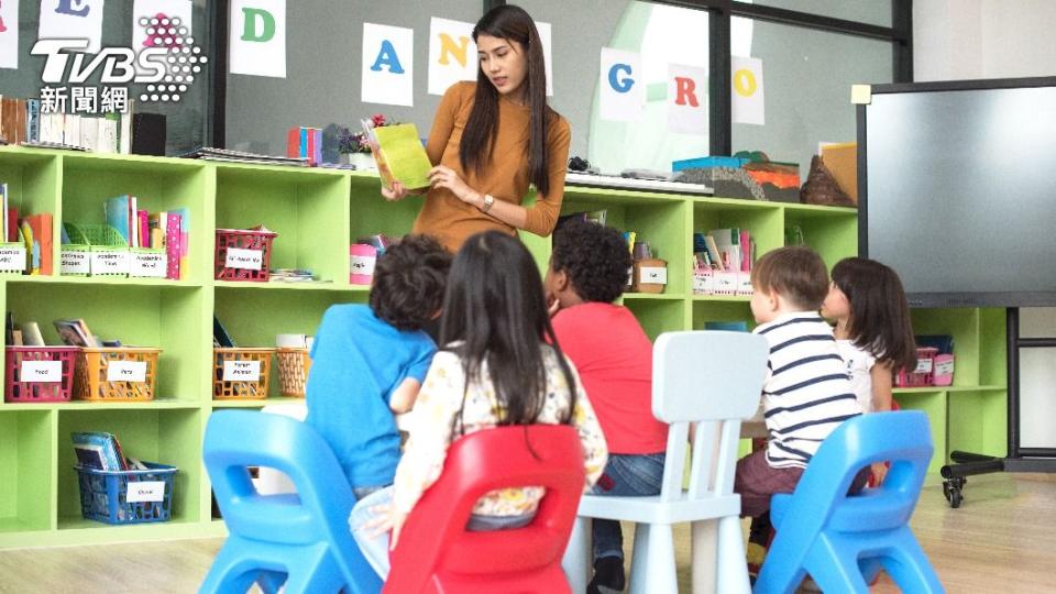 幼兒園老師被公認薪水低到不合理。（示意圖，非當事人及幼兒園／shutterstock達志影像）