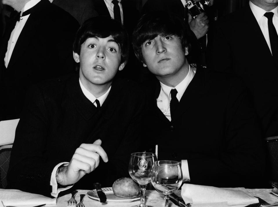 McCartney and Lennon in 1964 (Getty Images)