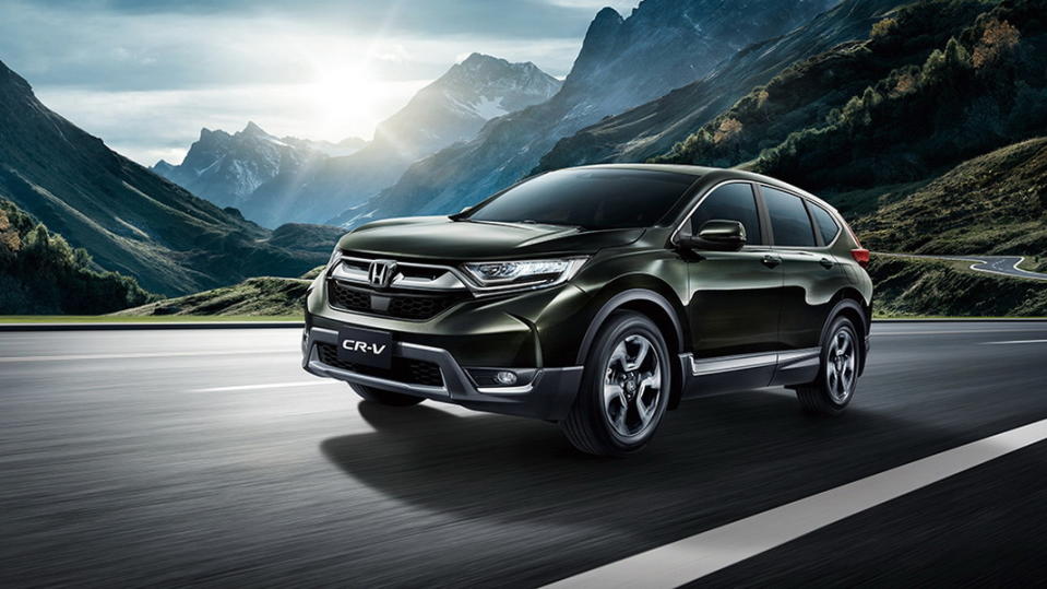 圖／2019 Honda CR-V 1.5 VTi-S承襲CR-V家族設計元素，頭尾燈細節搭配線條輪廓使整體更顯銳利前衛。