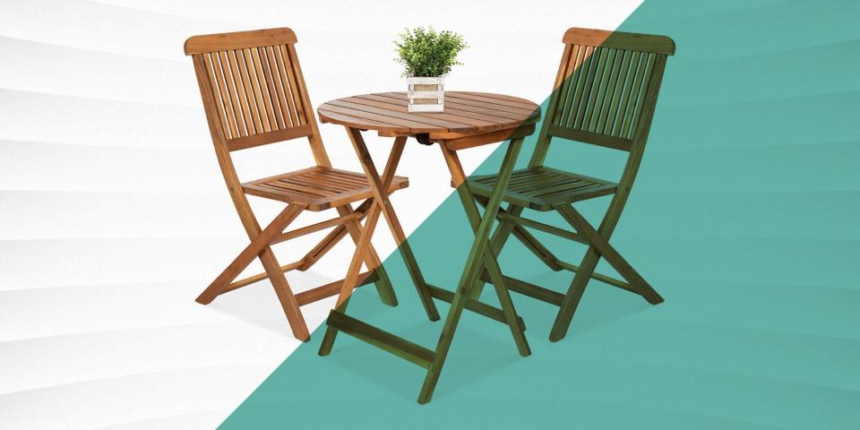 These Beautiful, Highly Rated Outdoor Bistro Sets Are Perfect for Al Fresco Dining