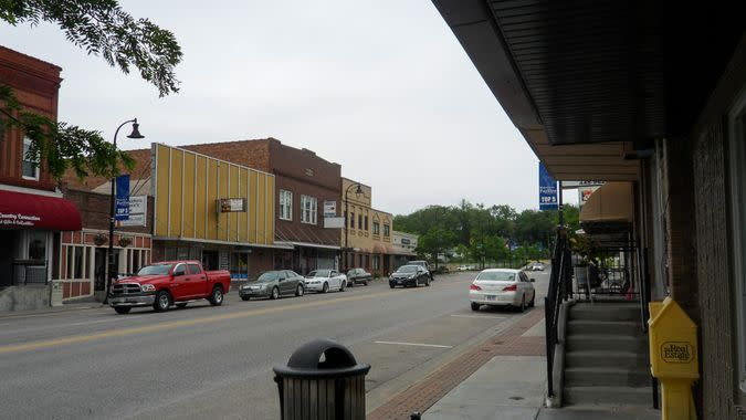 Downtown Papillion Nebraska