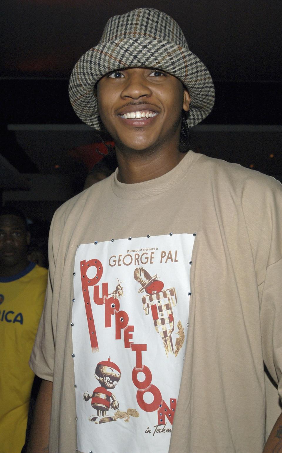 Carmelo Anthony in New York, June 20, 2005.