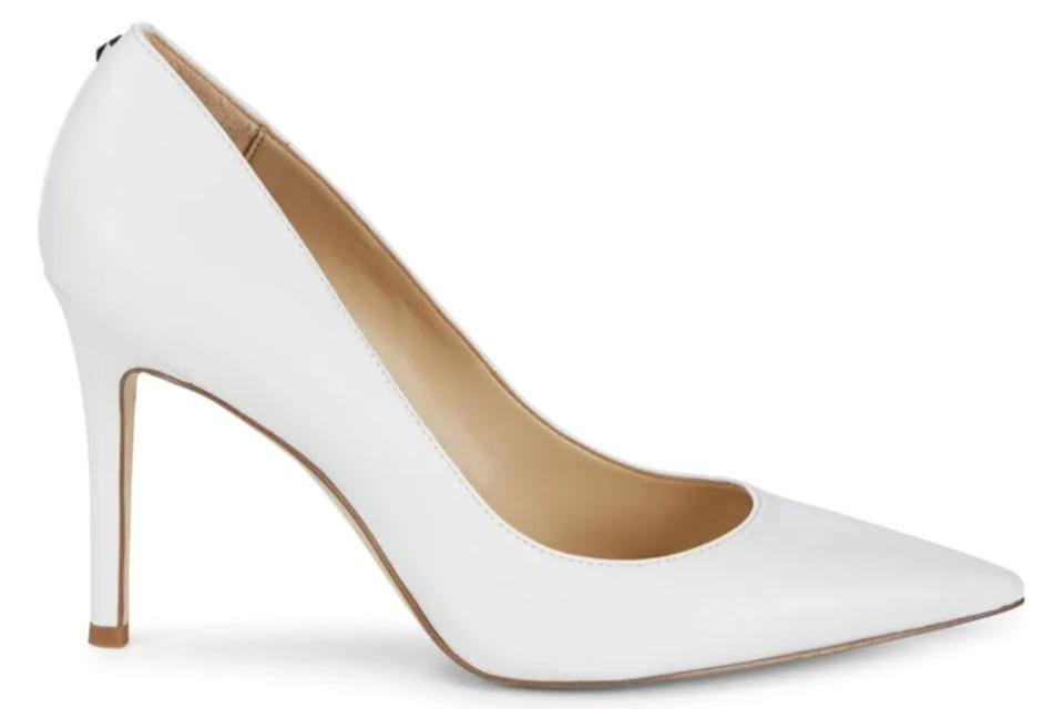 sam edelman, white pumps