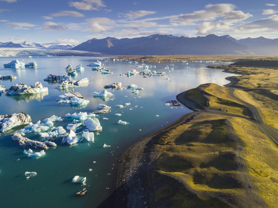 Jökulsárlón Glacier Lagoon, Jökulsárlón, Iceland