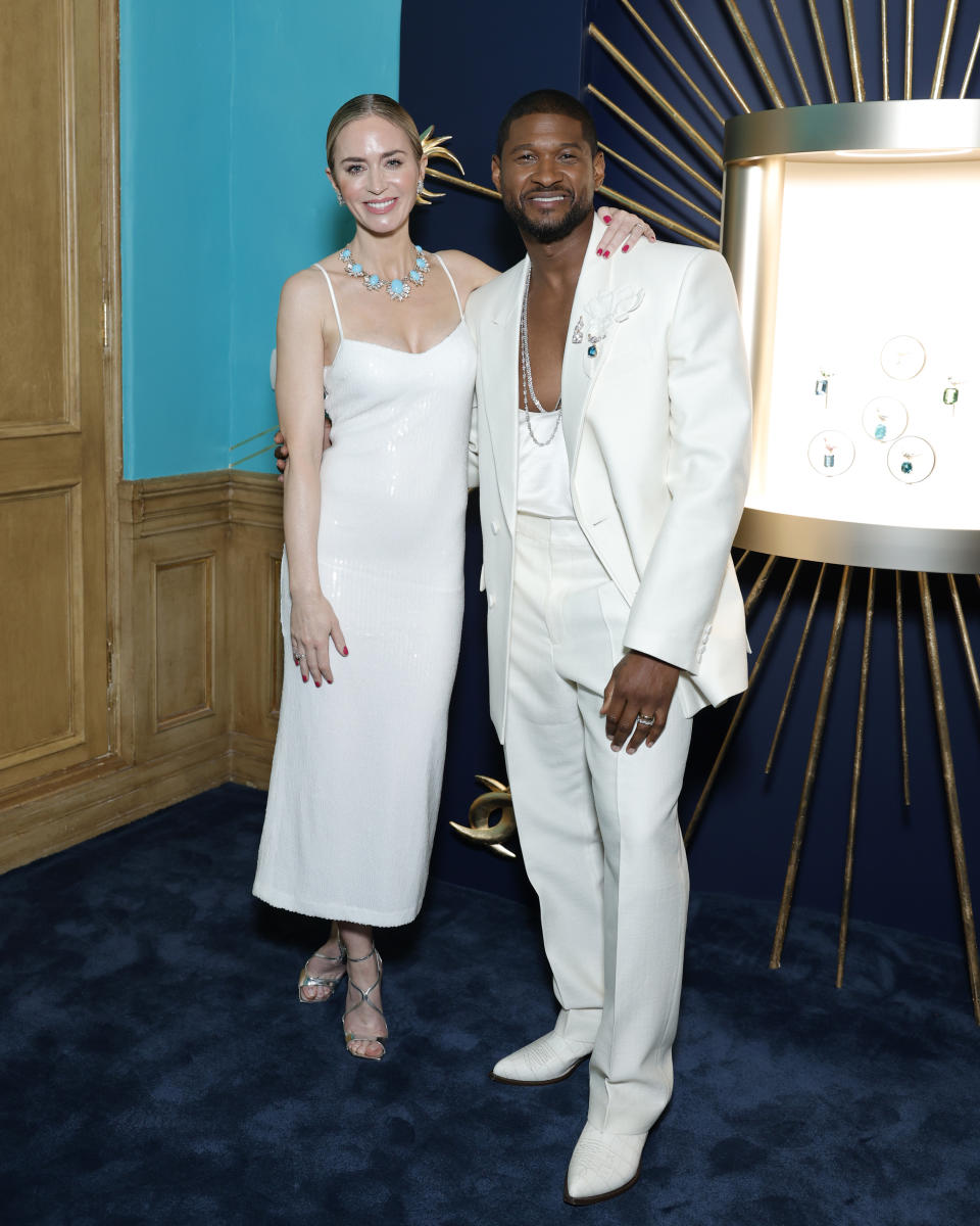 Emily Blunt and Usher