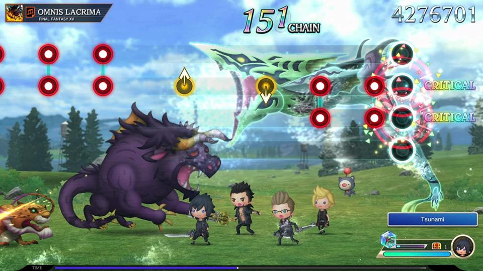 An Excellent New Final Fantasy Game  Is Out Today, It's A Rhythm Game
