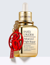 <p>This is Estée Lauder’s top repair serum, and it’s made even better with a good luck monkey charm. <b><a href="http://www.esteelauder.com/pr" rel="nofollow noopener" target="_blank" data-ylk="slk:Estee Lauder Limited Edition Advanced Night Repair Synchronized Recovery Complex II;elm:context_link;itc:0;sec:content-canvas" class="link ">Estee Lauder Limited Edition Advanced Night Repair Synchronized Recovery Complex II</a> ($92)</b></p>