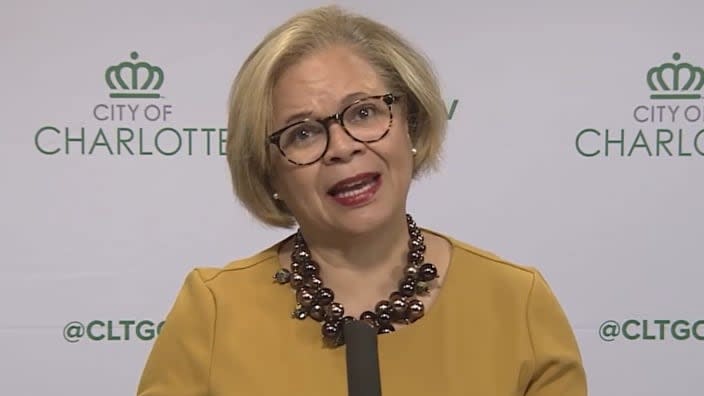 “This project is something that we know is the right thing to do,” Charlotte Mayor Vi Lyles (above) said at Thursday’s street renaming ceremony. (Photo: Screenshot/YoutUbe.com)