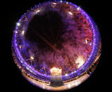 Fireworks explode after the Olympic cauldron was lit during the opening ceremony of the London 2012 Olympic Games at the Olympic Stadium July 27, 2012. REUTERS/Kai Pfaffenbach (BRITAIN - Tags: SPORT OLYMPICS TPX IMAGES OF THE DAY) 