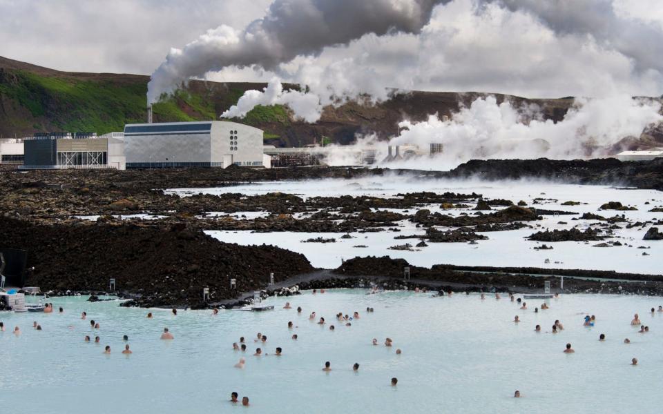 Iceland is having to look at new ways to expand its economy as growth in the number of tourists, many of whom visit the Blue Lagoon, begins to slow - AFP