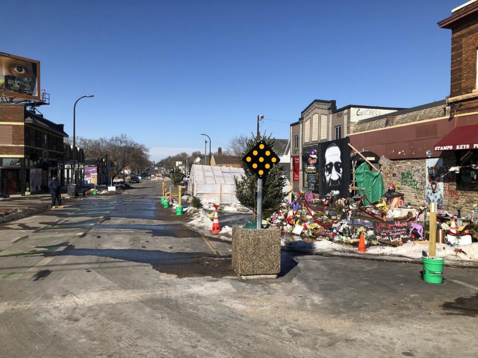 Streets around George Floyd Square in Minneapolis