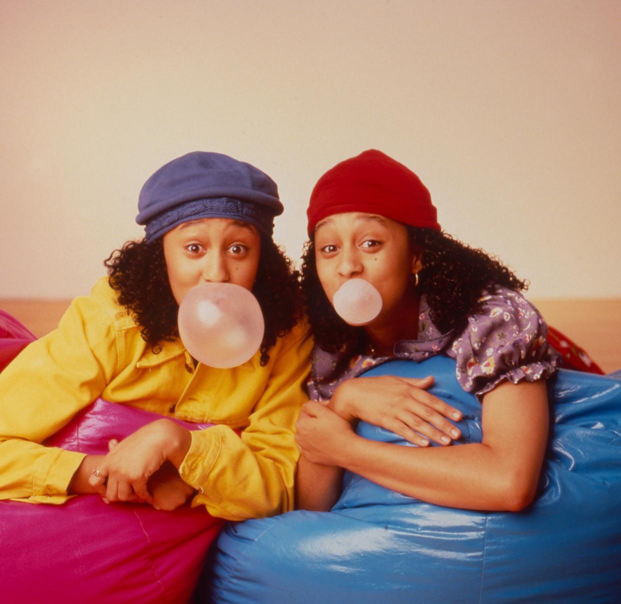 Tamera Mowry, right, starred alongside her twin, Tia, in 