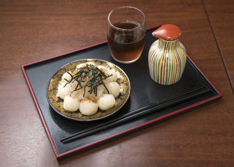 Seven-flavored soy sauce rice dumplings (700 yen)