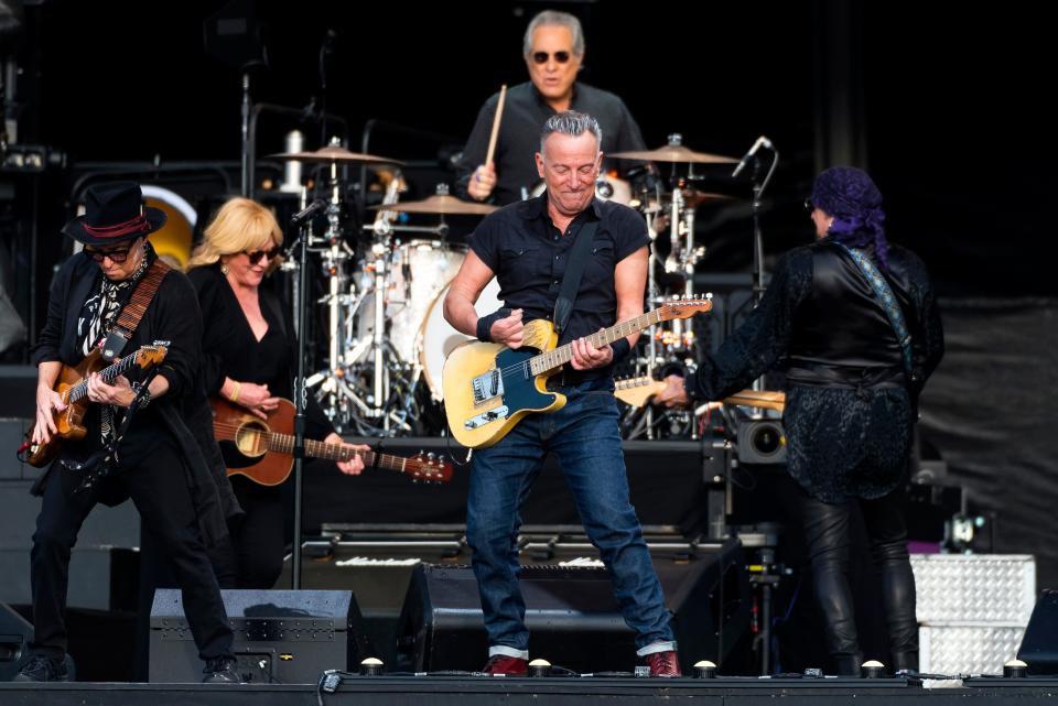 Bruce Springsteen and the E Street Band played two dates at Hyde Park in London on Thursday and Saturday.