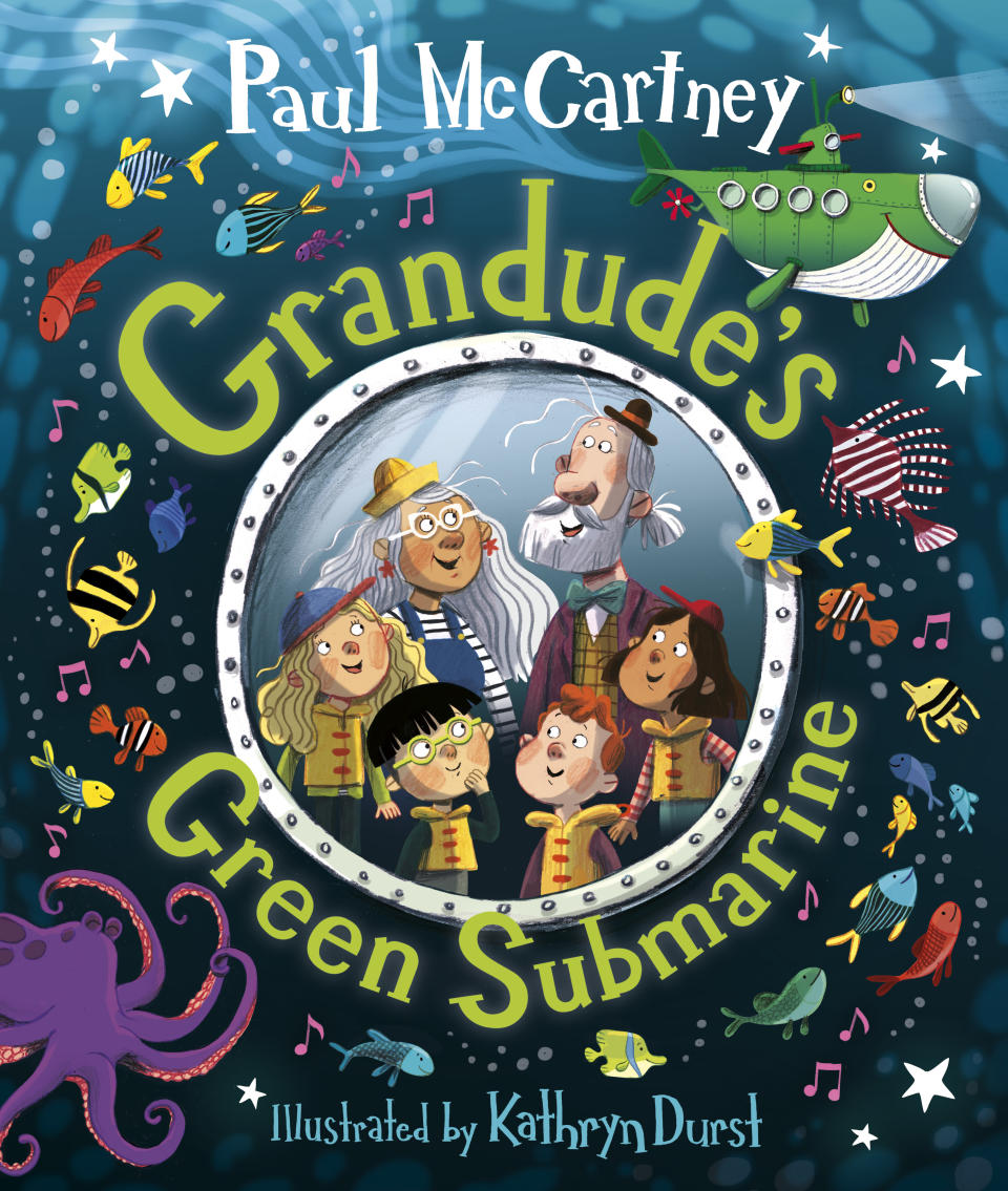 Sir Paul McCartney’s second children’s picture book is called Grandude’s Green Submarine (© MPL Communications)