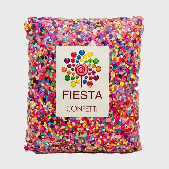 <a href="https://www.amazon.com/Fiesta-Confetti-Value-Mexican-Colorful-Confetti/dp/B07FKKXB5M/?tag=readerwp-20" rel="nofollow noopener" target="_blank" data-ylk="slk:Confetti;elm:context_link;itc:0;sec:content-canvas" class="link rapid-noclick-resp">Confetti</a>