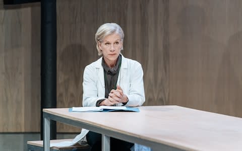 Juliet Stevenson in The Doctor - Credit: Manuel Harlan