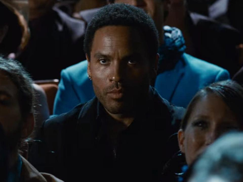 Lenny Kravitz as Cinna in "The Hunger Games."