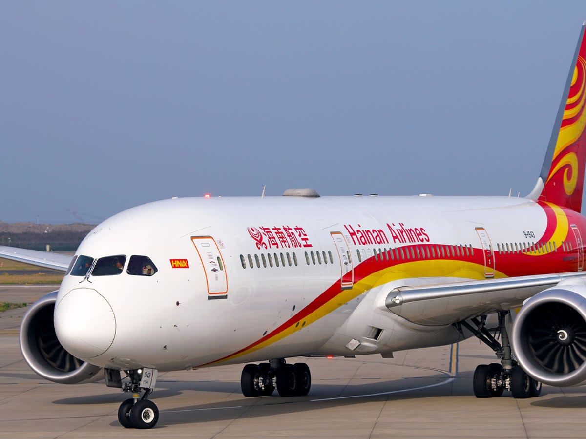 Hainan Airlines said the plans ensure staff ‘maintain a good professional image and healthy physique’  (Getty Images)