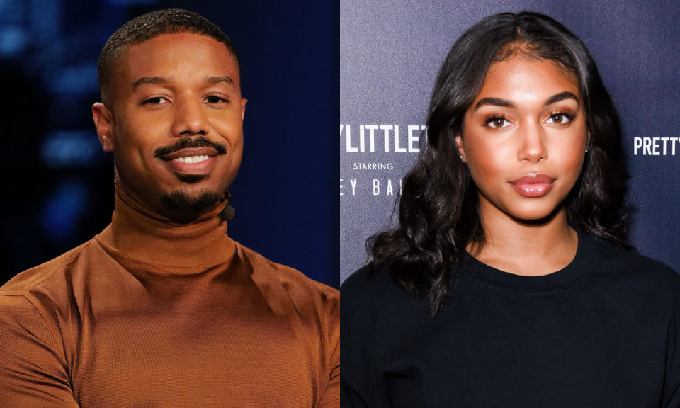 Michael B. Jordan and Lori Harvey confirm they are a thing. (Photos: Getty Images)