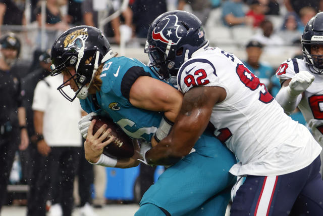 NFL: Houston Texans blow past Jacksonville Jaguars