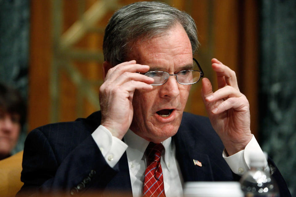 Senate Budget Committee ranking member Sen. Judd Gregg (R-HN) (Photo by Chip Somodevilla/Getty Images)