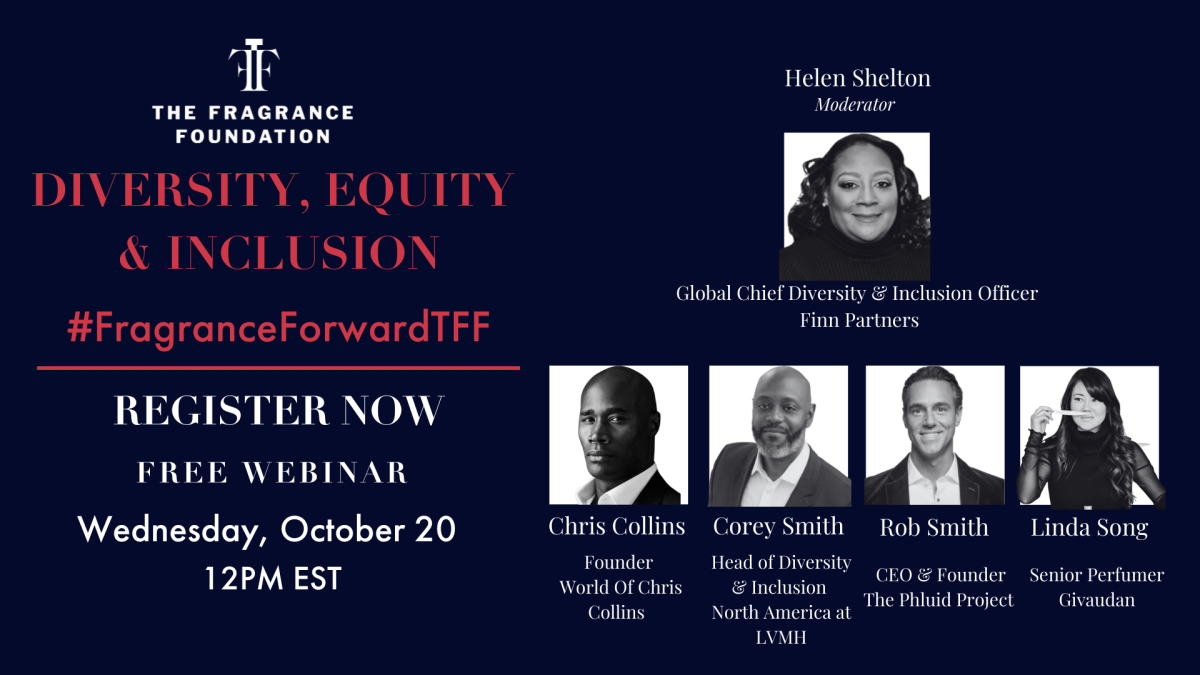 The Fragrance Foundation Hosts Diversity, Equity and Inclusion Webinar