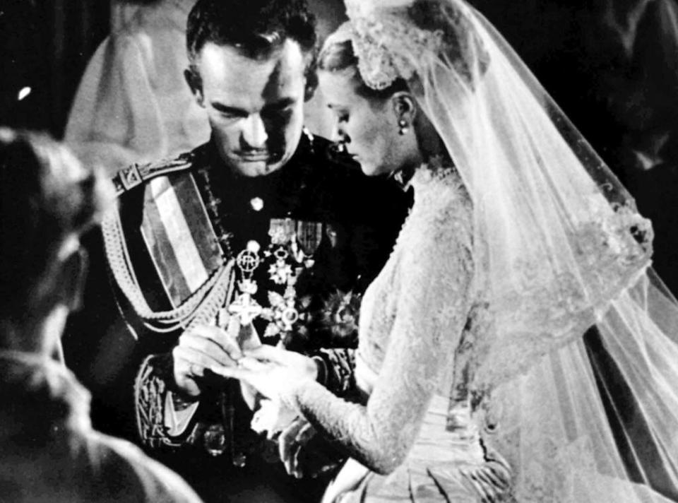 ESC: Grace Kelly, princess Grace, Wedding